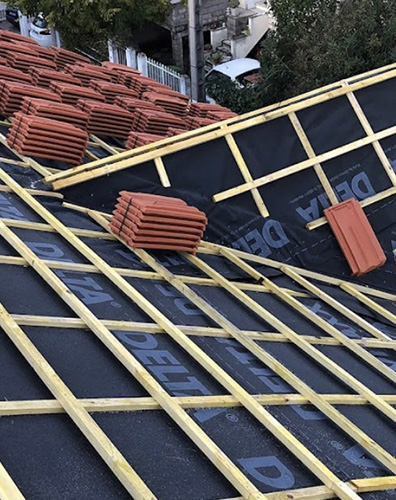 Pose de couverture en tuiles à Saint-Mandé dans le Val de Marne (94)